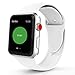 IYOU Sport Band Compatible with Watch Band 38MM 42MM 40MM 44MM, Soft Silicone Replacement Sport Strap Compatible with 2018 Watch Series 4/3/2/1