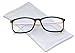 WearMe Pro Rectangular Slim Elegant Fashion Clear Glasses