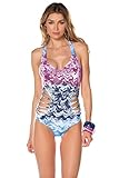 Becca by Rebecca Virtue Women's Cosmic One Piece Monokini Swimsuit