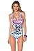 Becca by Rebecca Virtue Women's Cosmic One Piece Monokini Swimsuit