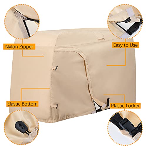 Himal Outdoors Golf cart Cover 4 Passenger 600D Waterproof Sunproof