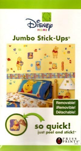 Disney Home Jumbo Winnie the Pooh Stick-Ups