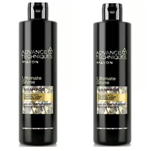 Avon Advance Techniques Ultimate Shine Shampoo - 2x400ml (Total 800ml)