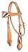 Tahoe Tack USA Leather Wild Side Zebra Print Western Browband Headstall, Full Horsethumb 1