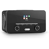 auna connect 150 BK • 2.1 Internet Radio • Wi-Fi Radio • Network Player • LAN • Spotify Connect • FM w/ RDS • MP3 USB port • AUX • Remote Control • Wood • Black