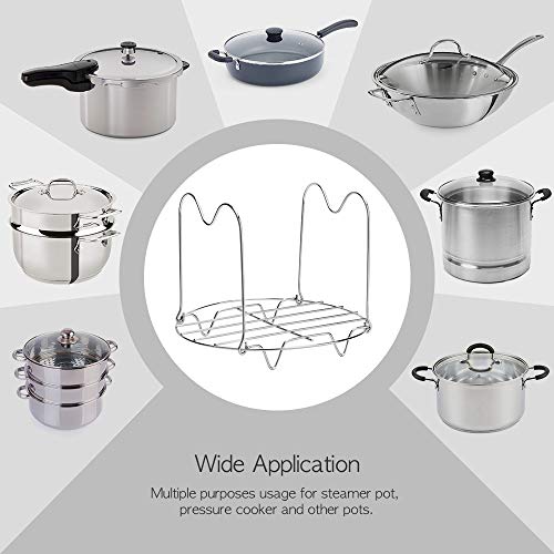 4 Steamer+Rack+Trivet+Compatible+Accessories