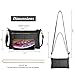 S SUNINESS Anti Theft Crossbody bags - Women Sling Purse Lightweight PU Leather Wallet Wristlet Bags with Adjustable, Chain and Wristlet Strap (Black)