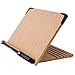A+ Book Stand BS1500 11.8x8.5 Portable Adjustable Foldable Bookstand Holder for Reading Hands Free Large Thick Heavy Textbooks Cookbooks Tablets