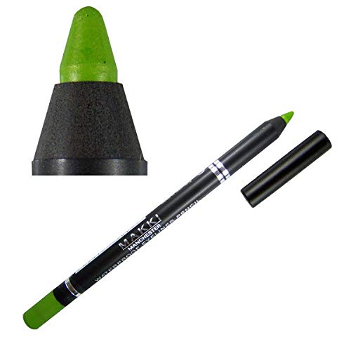 Spring Green Waterproof Glide on Eyeliner Colour Shade Number 12 Super long stay smudge proof Eye Liner