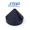 Marine-Dock-85-Piling-Cone-Cap-Boat-Pylon-Edge-Post-Head-Black-Cover