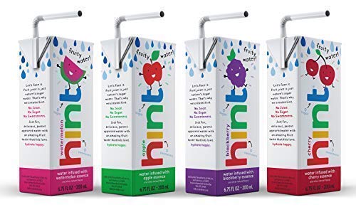 Hint Kids Water Variety Pack of 32, 6.75 Ounce 8 Boxes, Each of: Cherry, Watermelon, Apple, & Blackberry, Zero Sugar, Zero Sweeteners, Zero Preservatives, Zero Artificial Flavors - Thumbnail 7
