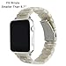 TRUMiRR For Apple Watch Band 42mm 44mm 45mm 49mm Women, Fashion Resin Watchband Metal Stainless Steel Buckle Strap Bracelet for iWatch SE Ultra 2 Apple Watch Series 9 8 7 6 5 4 3 2 1