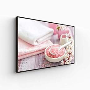 Canvas Wall Art for Living Room, Bedroom Spa Framed Canvas Prints for Home Decoration Ready to Hang - 16"x24" inches