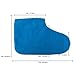 Pana® Brand Reusable *BLUE* Thermal Cloth Insulated Booties with Velcro for Paraffin Wax Heat Therapy Spa Treatments/Self Tanning
