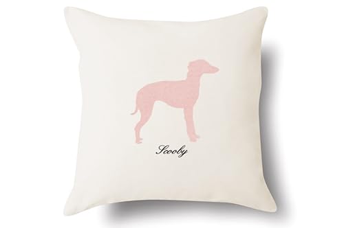 Amazon Com Personalized Whippet Pillow Silhouette Felt Applique
