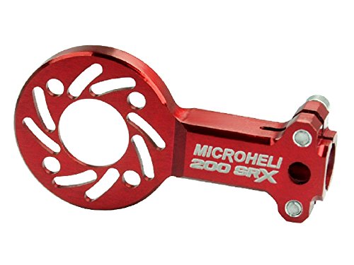 Alum Tail Motor Mount Red : Blade200SRX