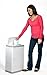 Janibell M400DS ABS 13-Gallon Commercial Diaper Disposal System with Extra Odor Control, Foot Pedal, Rectangular, 15-3/4