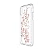 Speck Products Presidio Clear + Print Case for iPhone XS/iPhone X, Goldenblossoms Pink/Clear