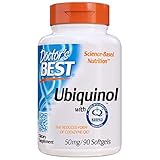 Doctor's Best Best Ubiquinol Featuring Kaneka's Qh (50mg), 90-Count