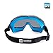Solid. Safety Goggles that fit Perfectly | Protective Eyewear with Vented Anti-Fog, Anti-Scratch and UV-Protective Lens | Safety Glasses for wearing Over Prescription Glasses | Grey-Tinted Lens | Blue