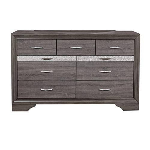 Quast 9 Drawer Double Dresser, Assembled, Adult Assembly Required No