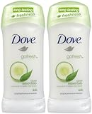 Dove Go Fresh Antiperspirant, Cool Essentials, 2.6 oz, 2 pk