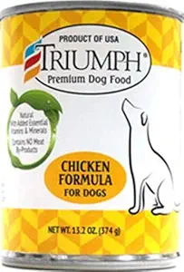Triumph Chicken Canned Dog Food, Case Of 12, 13.2 Oz.