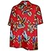 Parrots Hawaiian Shirt, Red