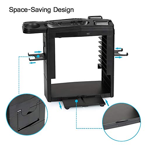 Controller Charger for Nintendo Switch, Charging Dock for Switch Joy-con and Pro Controller, Storage Rack for Switch Accessories