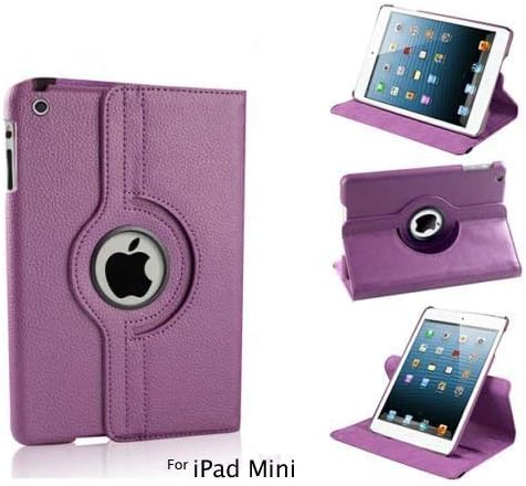 Shoppers Point Premium 360 Degree Rotating PU Leather 360 Degree Rotating Stand Flip Cover For Apple ipad Mini 1 Mini 2 Mini 3