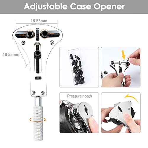 Kingsdun Watch Repair Kit, Professional Watch Battery Replacement