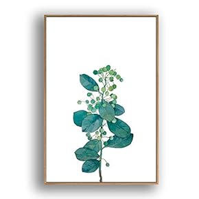 wall26 Framed Canvas Wall Art Beautiful Flowers in...