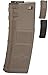 Evike G&P Evike High RPS 130rd Polymer Mid-CAP Magazine for M4 M16 Airsoft AEG Rifles - Dark Earth - (42512)