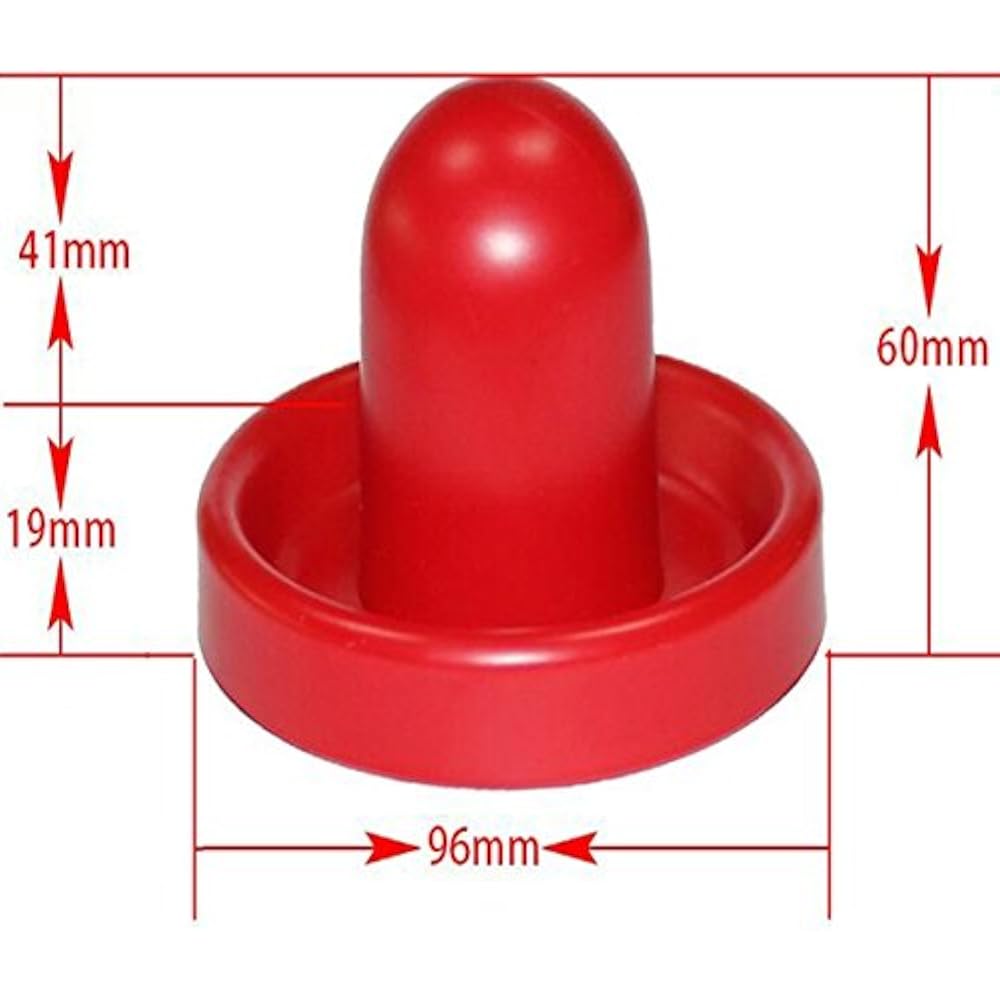 Qtimal Home Standard Air Hockey Paddles 2 Size Pucks, Small For Kids