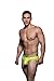 Andrew Christian Men's Happy Tagless Brief, Lime, Medium