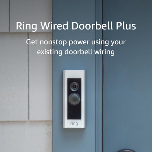 Ring Wired Doorbell Plus - Upgraded, with added security features and a sleek design (existing doorbell wiring required) - View 7