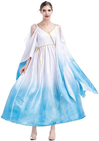 XINGMU Halloween Costumes Goddess Dress Cosplay Dance Party