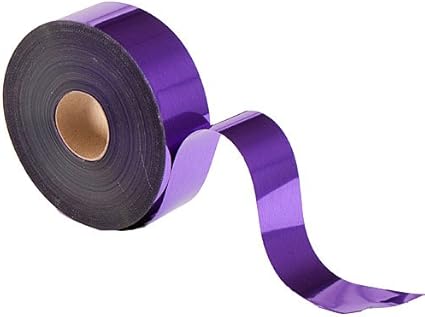 Amazon Com Purple Metallic Streamers 2 X 400 Roll Party