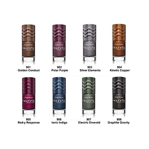 Sally Hansen Magnetic Nail Polish 8-Color Collection (#901-#908)