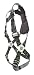Miller Revolution Full Body Safety Harness with Quick Connectors, Size 2X & 3X, 400 lb. Capacity (RDT-QC/XXL/XXXLBK)