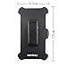 Gocomcom Honbay Belt Clip Holster for Otterbox Defender Case for Samsung Galaxy Note 9 / N960U Black+ Fishbone Cable Winder