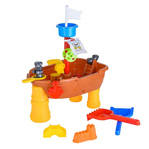 image for ASfairy Kids Sand and Water Table - Toddler Summer Splash Water Table 