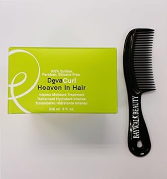 Deva Curl Heaven In Hair 8 Oz Intense Moisture Treatment With Free