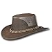 Barmah Hats Kangaroo Cooler Leather Hat - Item 1038