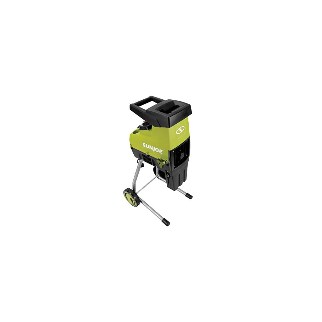 Sun Joe CJ603E 15Amp Electric Silent Wood Chipper/Shredder, 1.7Inch