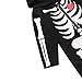 Paddy Field Baby Boy's Skeleton Halloween Costume Long Sleeve Hoodie (18-24 Months, Black01)