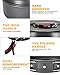 KingCamp Portable Camping Cookware Set 8 Pcs for 1-2 Person RV Backpacking Hiking Cooking Pot Pan Setthumb 4