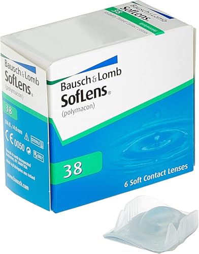 SofLens 38, maandlenzen, 6 stuks, -2,25 dpt