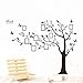 Large Family Tree Wall Decal Decor-Family Picture Frames Wall Decal, Vinyl Tree Photo Frames Wall Stickers for Living Room Bedroom Home Decor