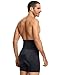 Leo Mens High Waist Slimming Tummy Abs Shaper with Boxer Brief,Black,XX-Large